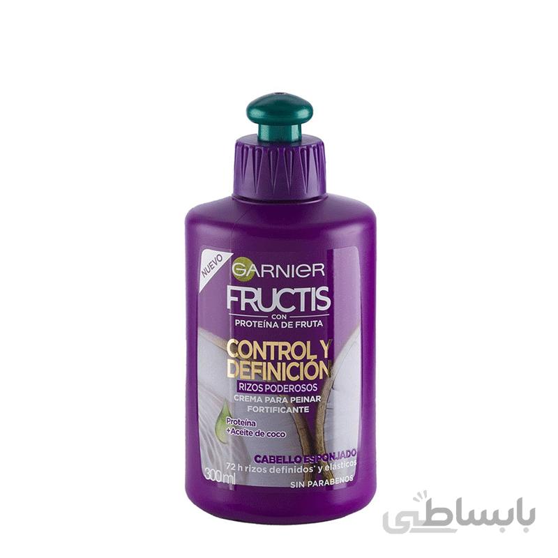 کرم مو کنترل و تعریف فروکتیس گارنیر_گارنیه Garnier Fructis control y definicion Hair Cream