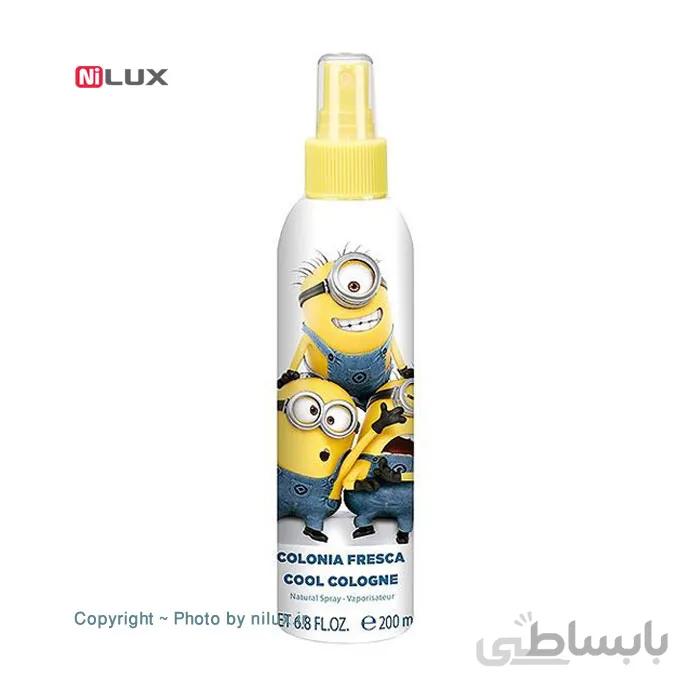 بادی اسپری کودک اير وال مدل Minions حجم 200 ميلی ليتر