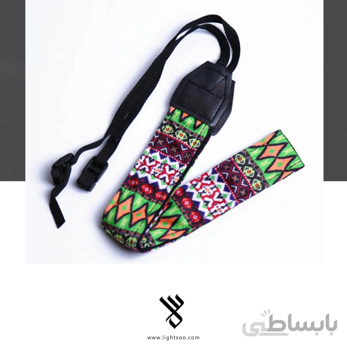 بند دوربین طرح دار(۰۴strap DSLR camera)