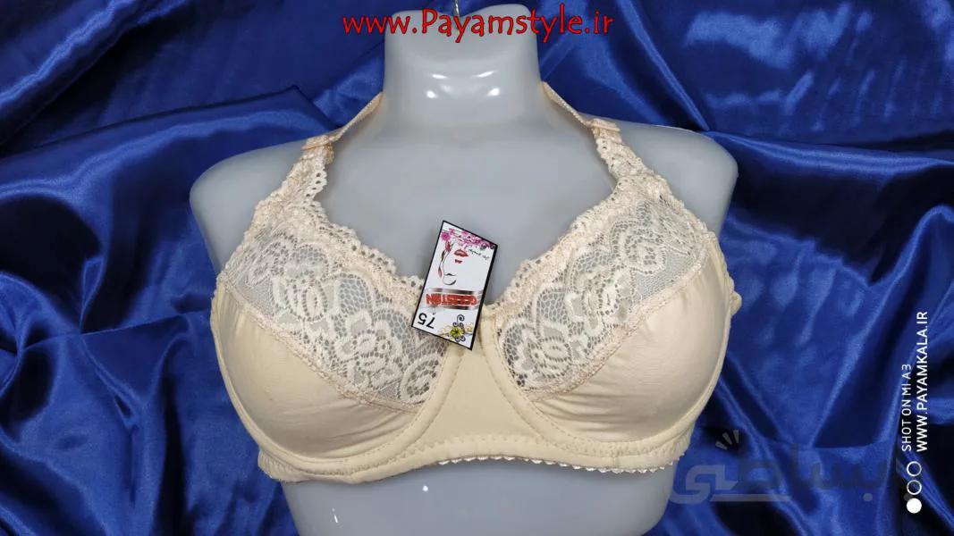 سوتین نخ و دانتل فنردار (9414) کرم