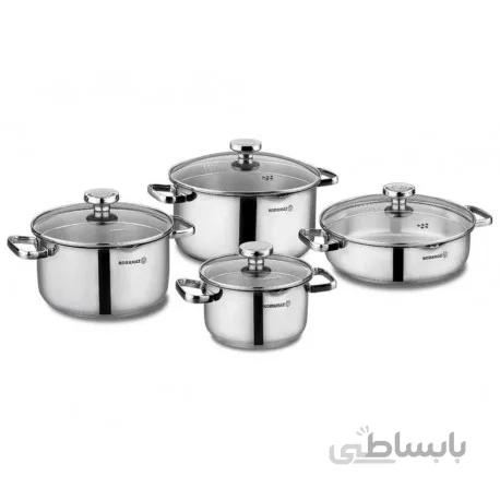 سرویس پخت و پز 8 پارچه کرکماز مدل اکوا کد 1968
