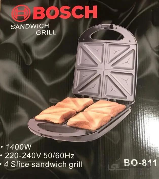 ساندویچ ساز بوش مدل BO-811 ا بازرگانی یوسفی _ (لذت آشپزی را با ما تجربه کنید)