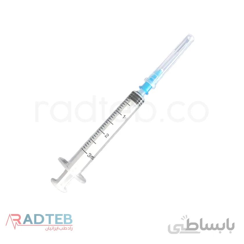 سرنگ 3 سی سی پیستوندار لوئراسلیپ ورید