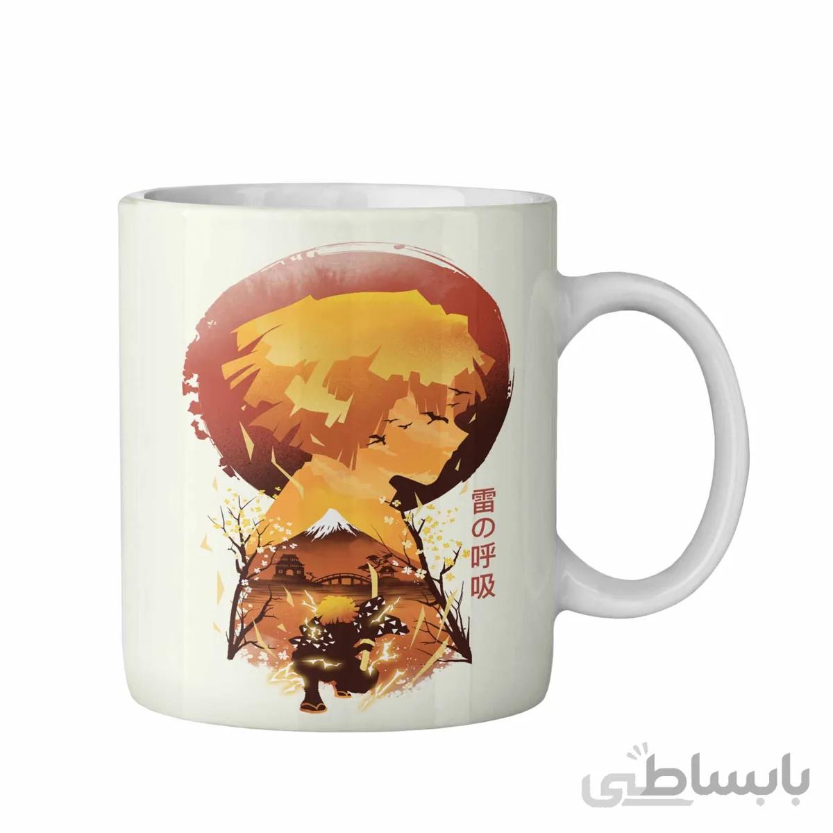 ماگ طرح انیمه شیطان کش Demon Slayer کدKCT10432