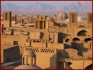 معماري همساز با اقليم و تاثير آن بر كالبد شهري ( نمونه موردی شهر مصدر )
