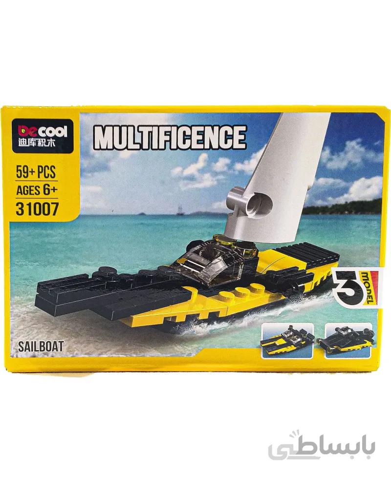 لگو قایق بادی Sailboat تبدیلی 3 حالته