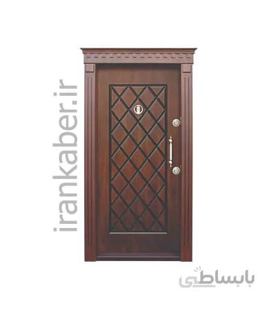 درب ضد سرقت CNC تک قاب لوزی سری K