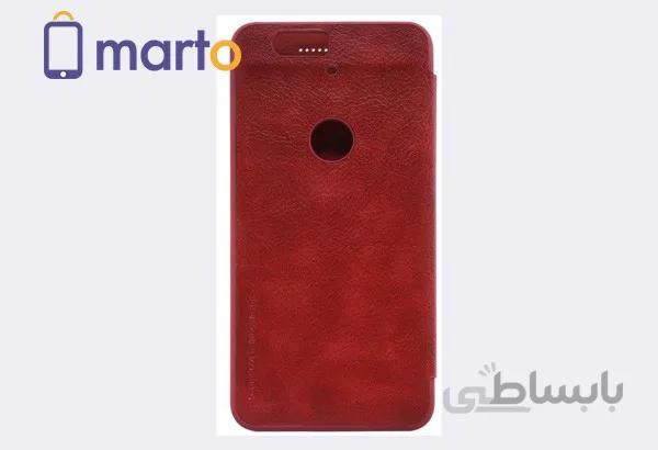 کیف چرمی نیلکین مدل Qin مناسب برای گوشی هوآوی Nexus 6P ا Nillkin Qin Series Leather case for Huawei Nexus 6P