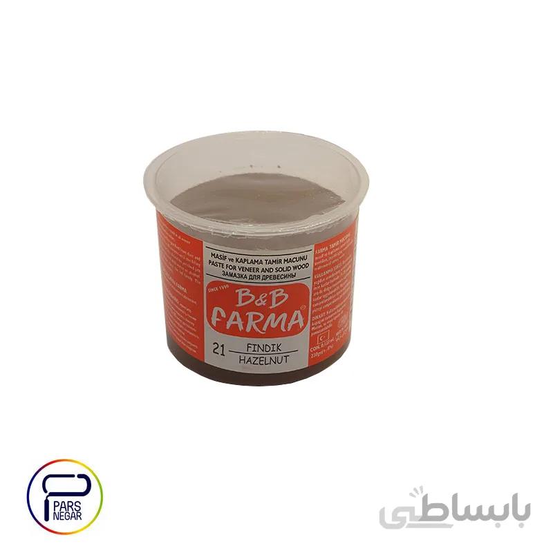 بتونه ام دی اف و چوب فارما ترکیه رنگ فندقی ۲۲۰ گرمی