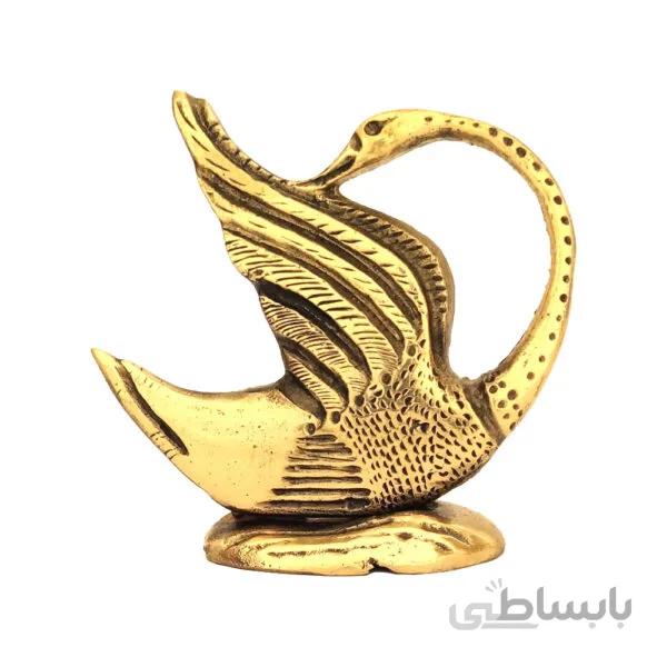 مجسمه برنزی رومیزی طرح قو کد ۱۲۴۹