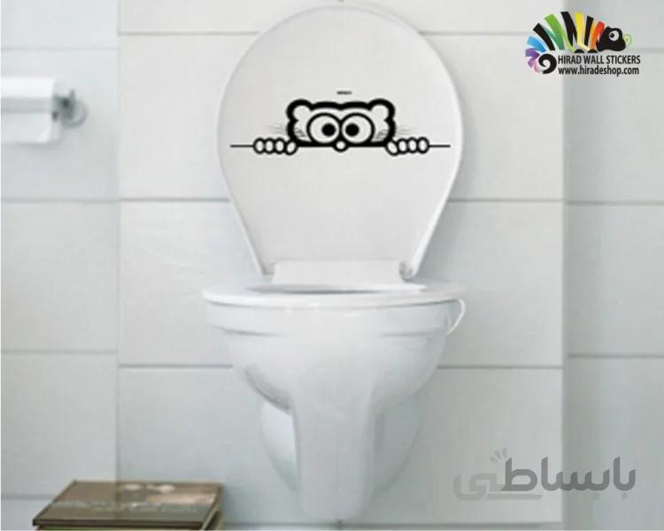 برچسب توالت فرنگی گربه کد h3089