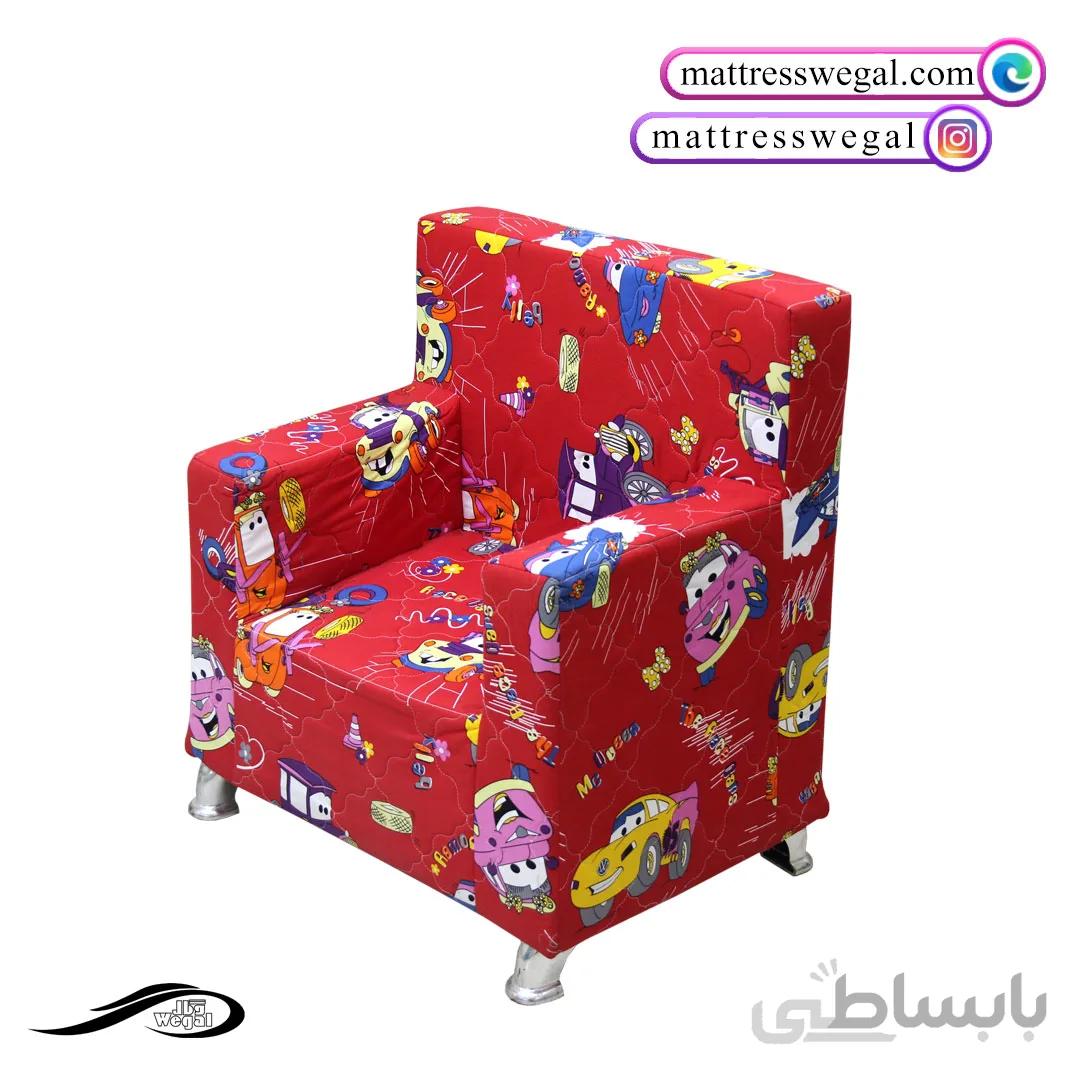 مبل اتاق کودک کارتونی قرمز