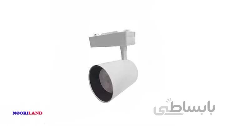 چراغ فروشگاهى ریلى اوپتومیکس لنزدار بدنه سفید ۳۰ وات EDC