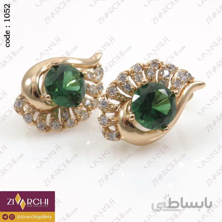 گوشواره فشاری ژوپینگ (طرح چشم) 1052