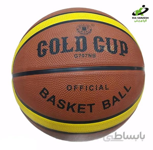 توپ بسکتبال گلدن کاپ آفیسکال - مشخصات، خرید و قیمت ا Golden Cup Official Basketball