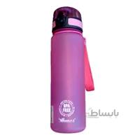 قمقمه ورزشی مات مدل bpa free رنگ صورتی