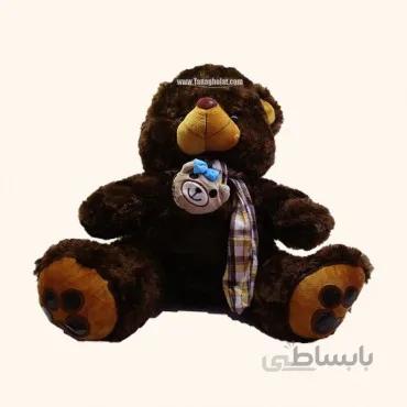 خرس قهوه ای کف پا قلبی ورنی