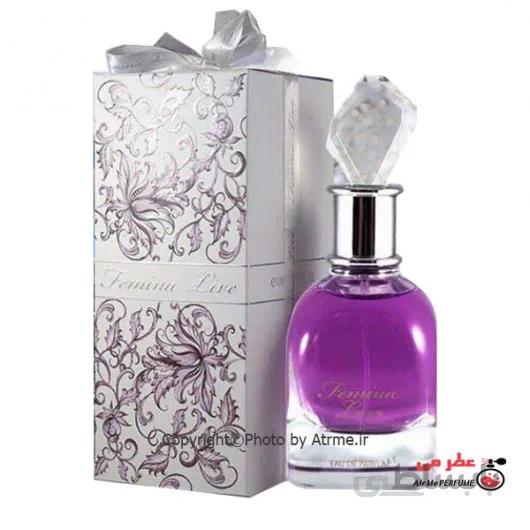 خرید ادکلن فراگرنس ورد فمینا لایو Fragrance World Femina Live