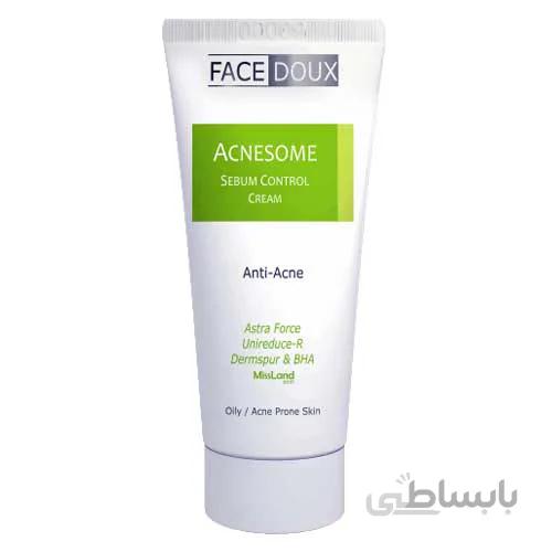 کرم مناسب پوست های مستعد آکنه آکنه زوم فیس دوکس Facedoux Liftasome Hand Anti Wrinkle Cream