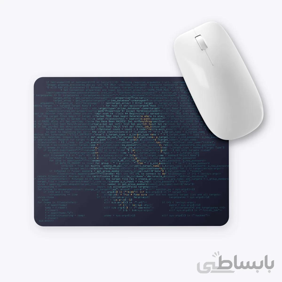 موس پد Hacker کد ۱۹