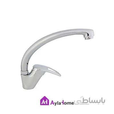 شیر سینک علم ضخیم بلند موست مدل کاپری کروم
