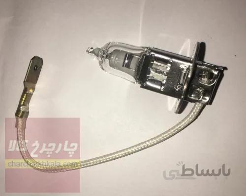 لامپ پرژکتور چراغ جلو سمند H3 نور بالا پایین و پرژکتور12 V برند NAICO