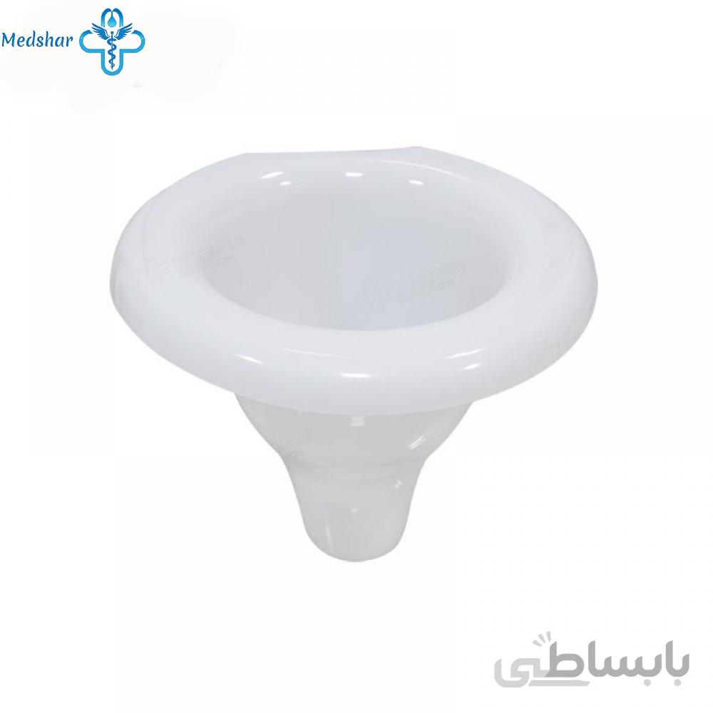 قیف توالت فرنگی ته بسته سرو پیکر توس