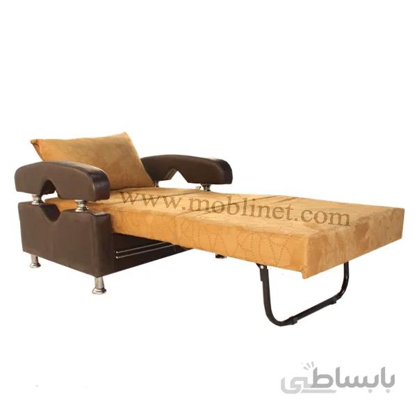 مبل تختخواب شو هتلی یکنفره مدل دیوا