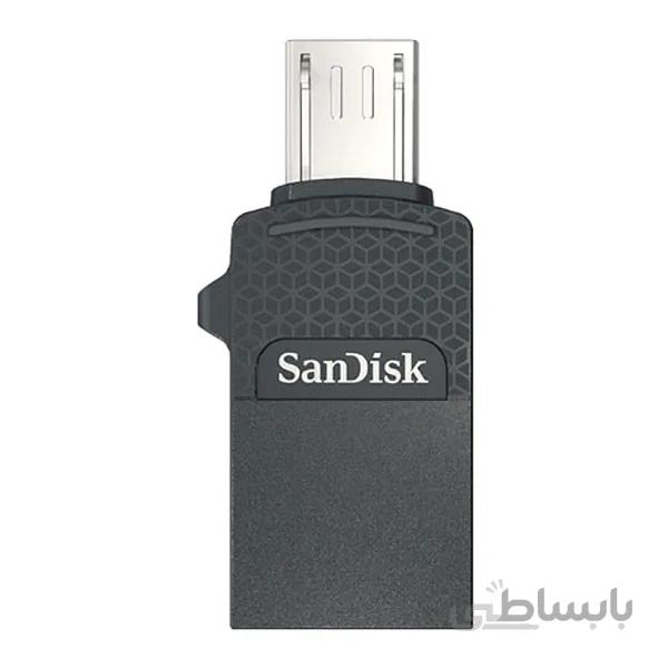 فلش مموری OTG سن دیسک مدل Dual Drive ظرفیت 64 گیگابایت در بروزکالا