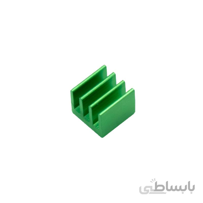 هیت سینک مخصوص پردازنده و تراشه های SMD رنگ سبز سایز 7x7x6mm
