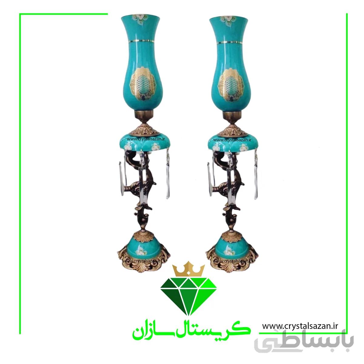 شمعدان لاله بلند کد SH1318 کریستال سازان