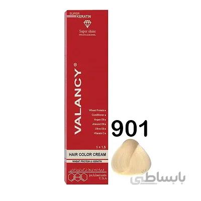 رنگ مو شماره N11 والانسی بلوند فوق العاده روشن با تن خاکستری 100 میلی لیتر ا VALANCY Hair Color Cream