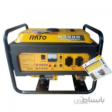 موتوربرق راتو 3/5کیلو وات مدل RATO R5500 ا RATO R5500D