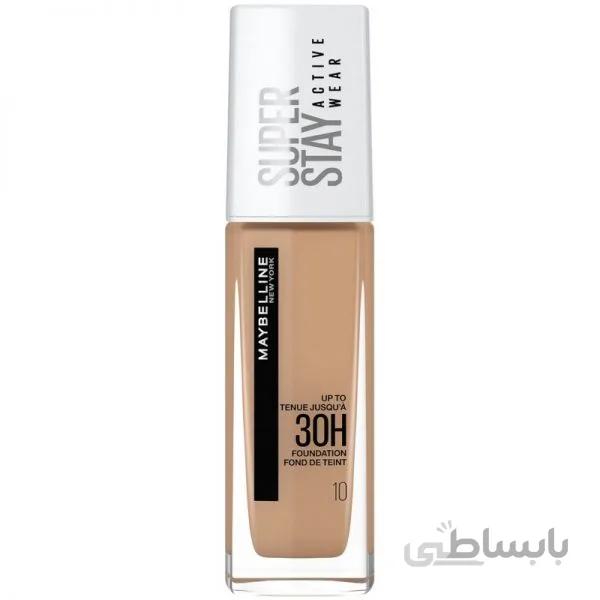 کرم پودر سوپر استی 30 ساعته میبلین ا MAYBELLINE Super Stay 30H Foundation