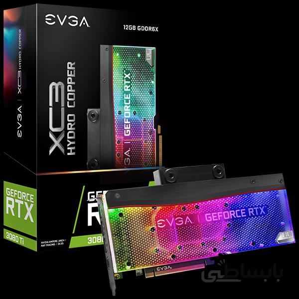 کارت گرافیک ای وی جی ای evga geforce rtx 3080 ti xc3 hydro copper Gaming 12GB