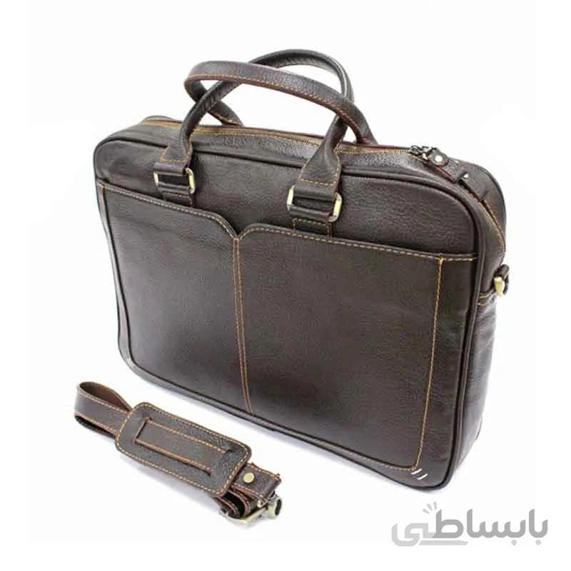 کیف اداری چرم طبیعی آروین چرم کد AR-406
