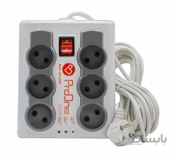 محافظ برق پرووان مدل PPS610 طول 1.5 متر ا ProOne PPS610 Surge Protector 1.5M