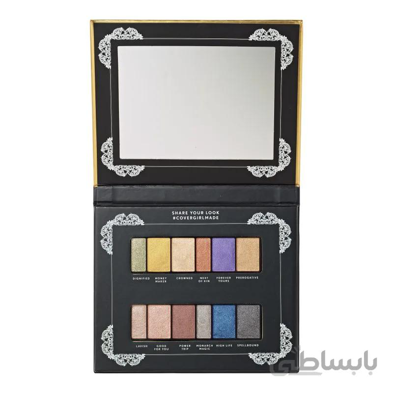 پالت سایه چشم Covergirl مدل Reign