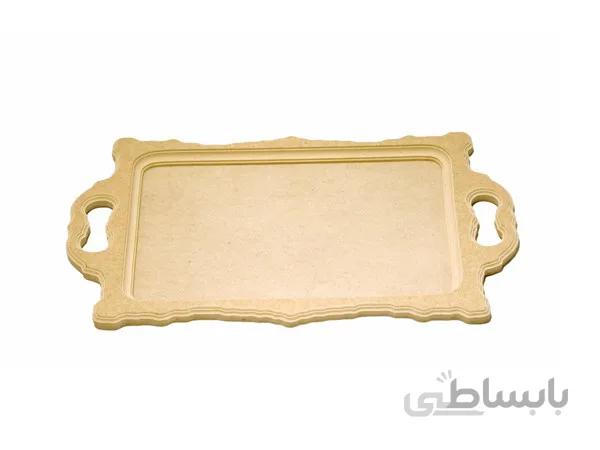 سینی مستطیل دسته دار
