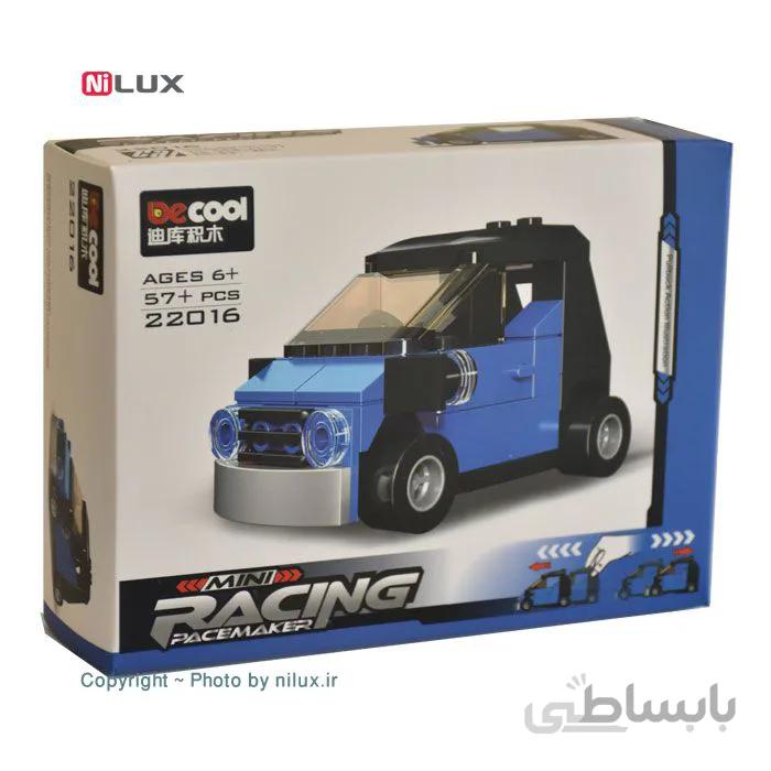 ساختنی دکول سری Mini Racing کد 22016 ا Decool Mini Racing series Construction No.22016
