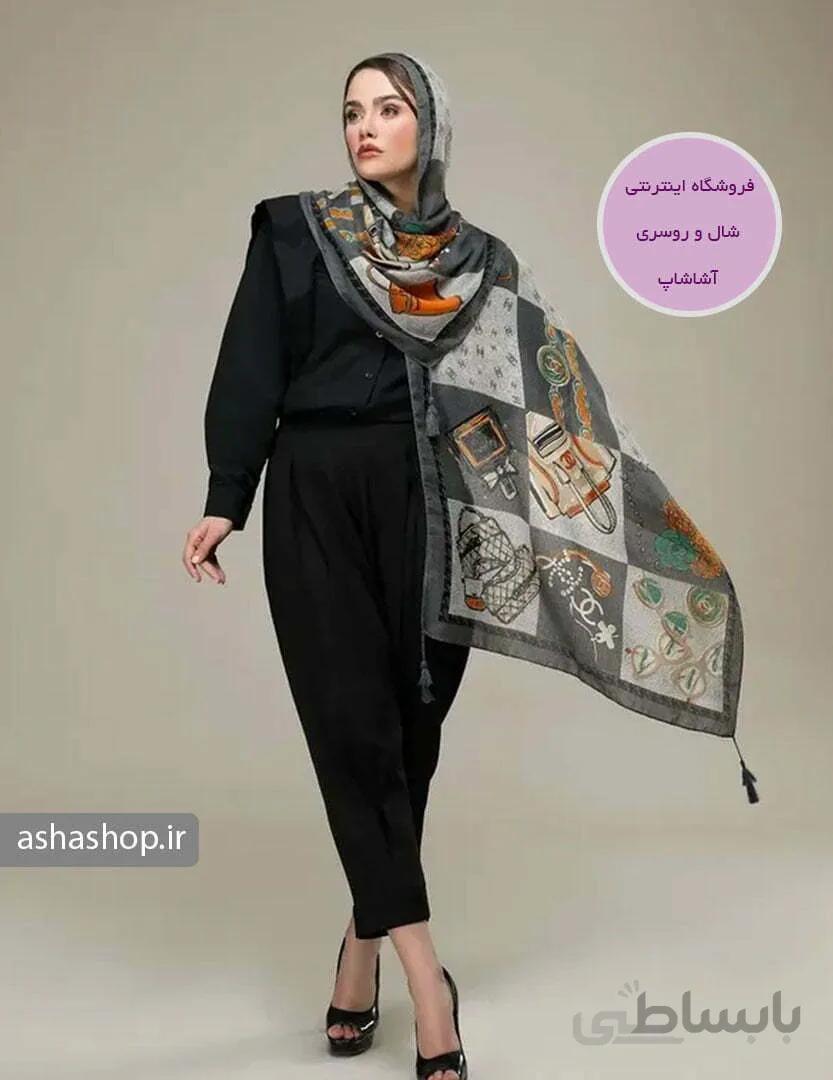 شال طرح تیدا