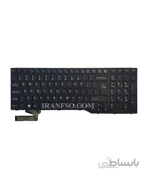 کیبرد لپ تاپ فوجیتسو Lifebook AH544 مشکی-با فریم