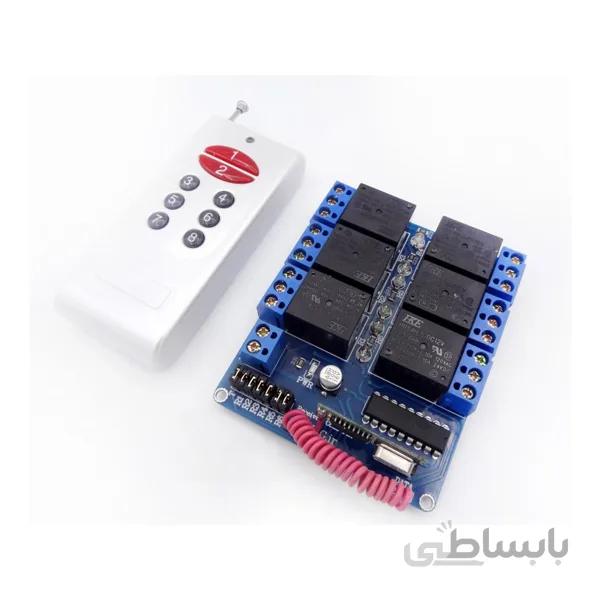 گیرنده 6 کانال FIX به همراه ریموت ا گیرنده 6 کانال FIX به همراه ریموت - EWAG.ir