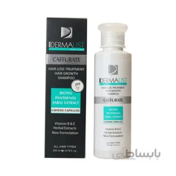 شامپو ضد ریزش مو CAFFURATE درمالیست ا ( DERMALIST Anti Hair Loss Shampoo )