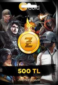 گیفت کارت ریزر گلد 500 لیری