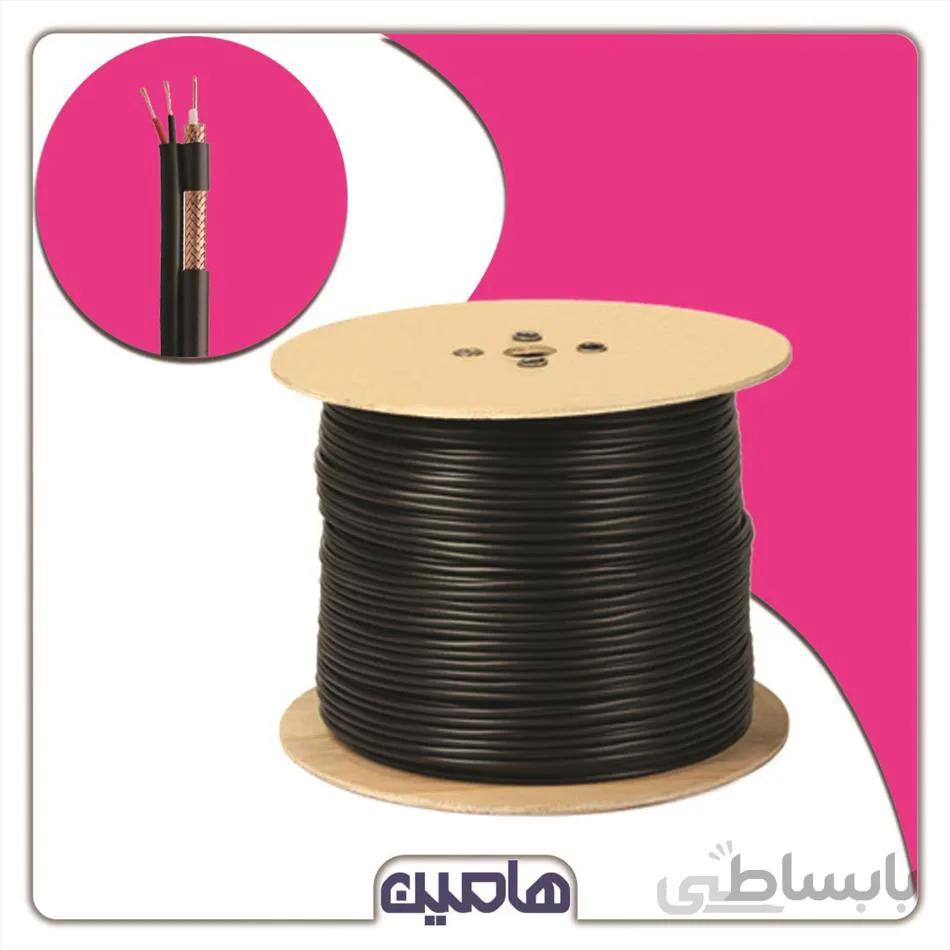 کابل همراه برق ترکیبی 305 متری (0.7،96)