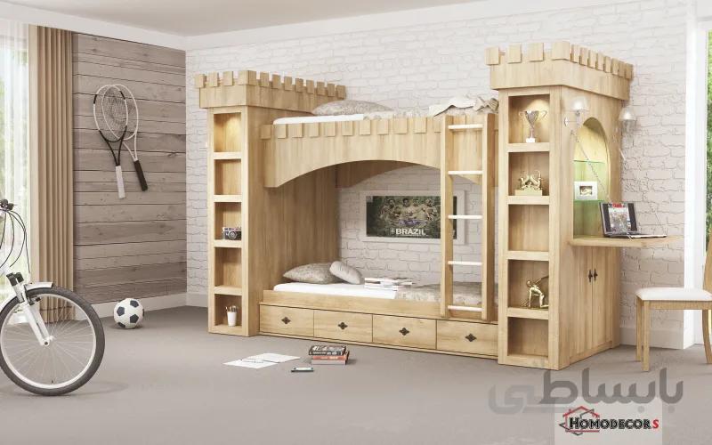 سرویس تخت خواب دو طبقه مدل f506