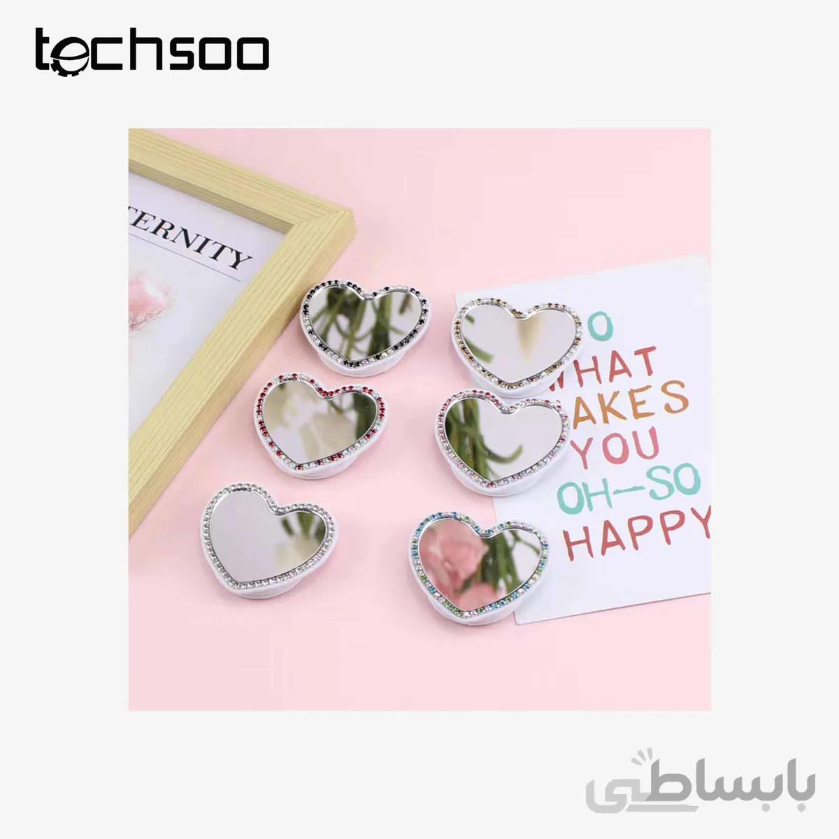 پاپ سوکت آینه ای طرح قلب Popsocket Mirror Heart
