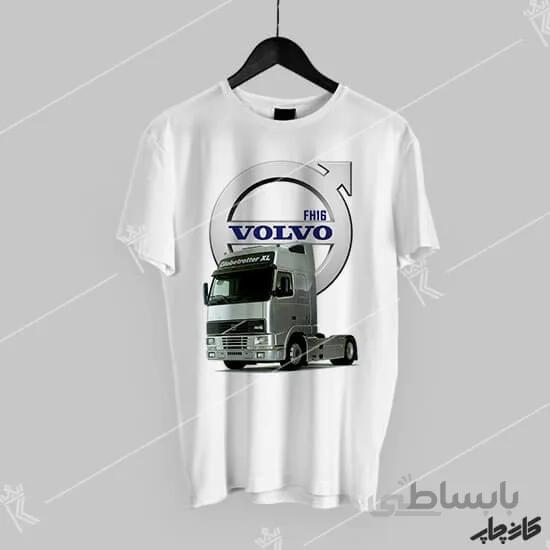 تیشرت طرح کشنده ولوو Volvo FH16