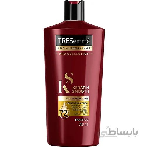 شامپو تخصصی کراتین ترزمه مدل Keratin Smooth ٧٠٠ میلی لیتر